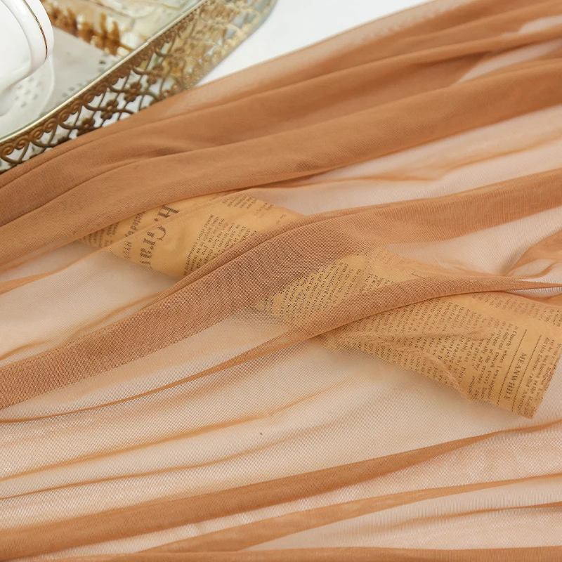 150x100cm High Elasticity Powe - đánh giá và giá Crystal Mesh Fabric
