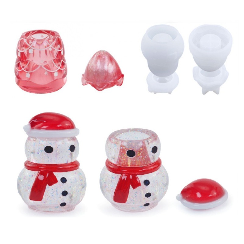 Christmas Storage Jar Epoxy Re - đánh giá và giá Craft Embellishment Storage