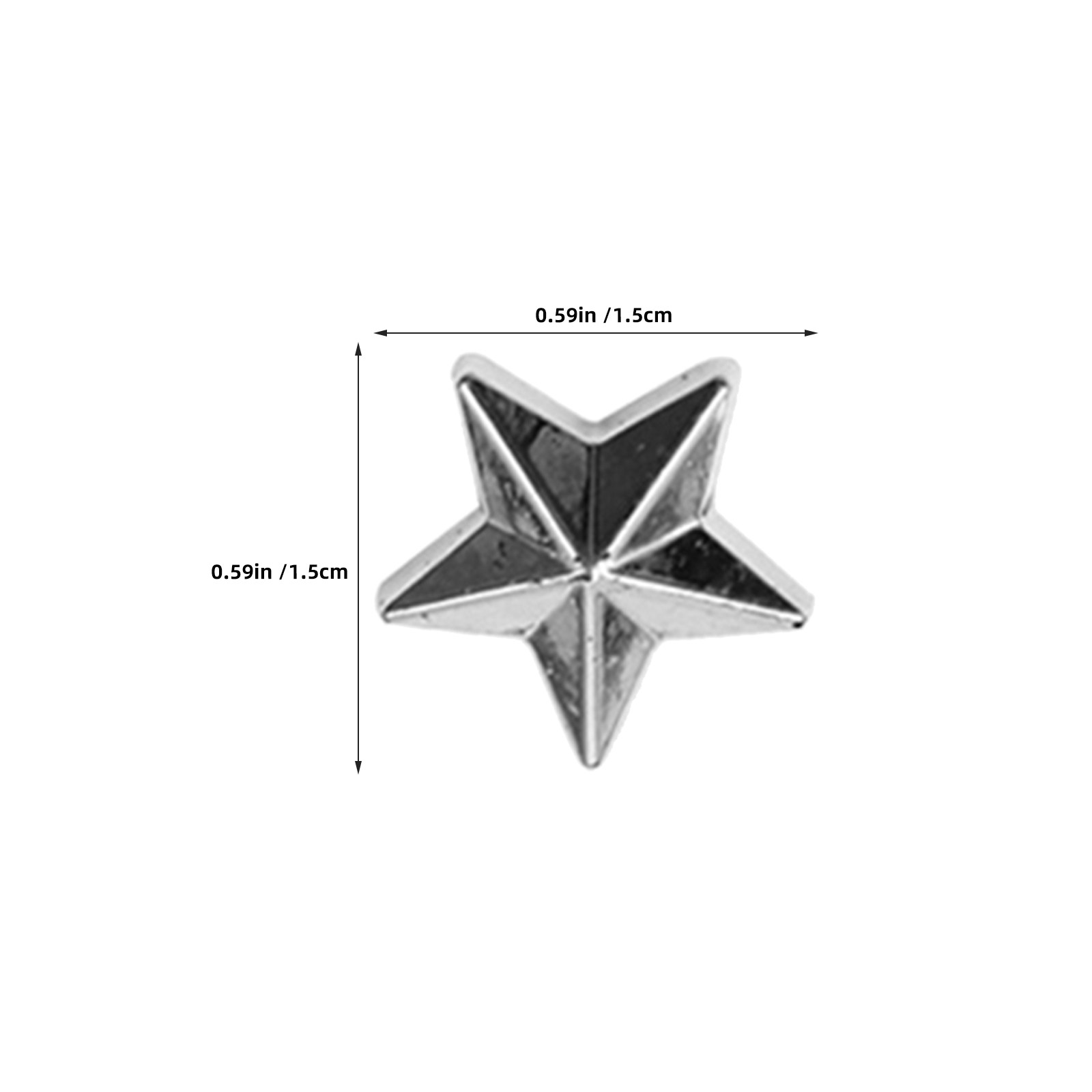 300Pcs Flat Back Acrylic Star  - đánh giá và giá Craft Embellishments