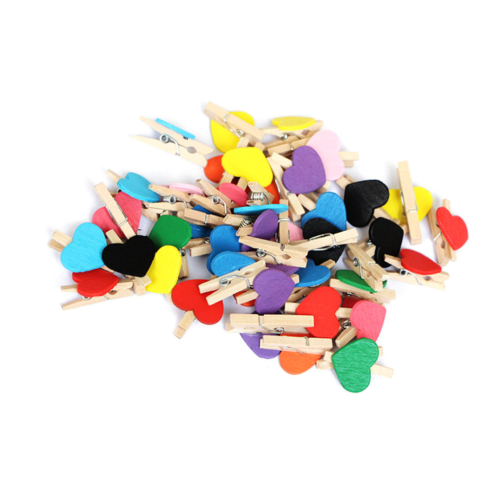 50Pcs Mini Wooden Clothespins  - đánh giá và giá Craft Embellishment