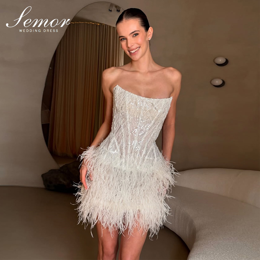 Semor Exquisite Short Wedding  - đánh giá và giá Tassel Fringe Trim