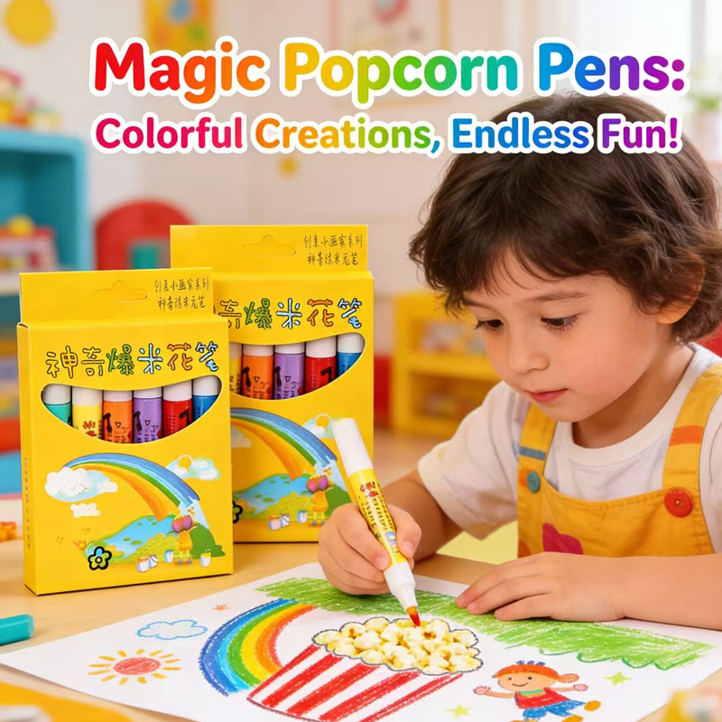 Magic Popcorn Pens 6 Colors He - đánh giá và giá Copic Marker Sketch