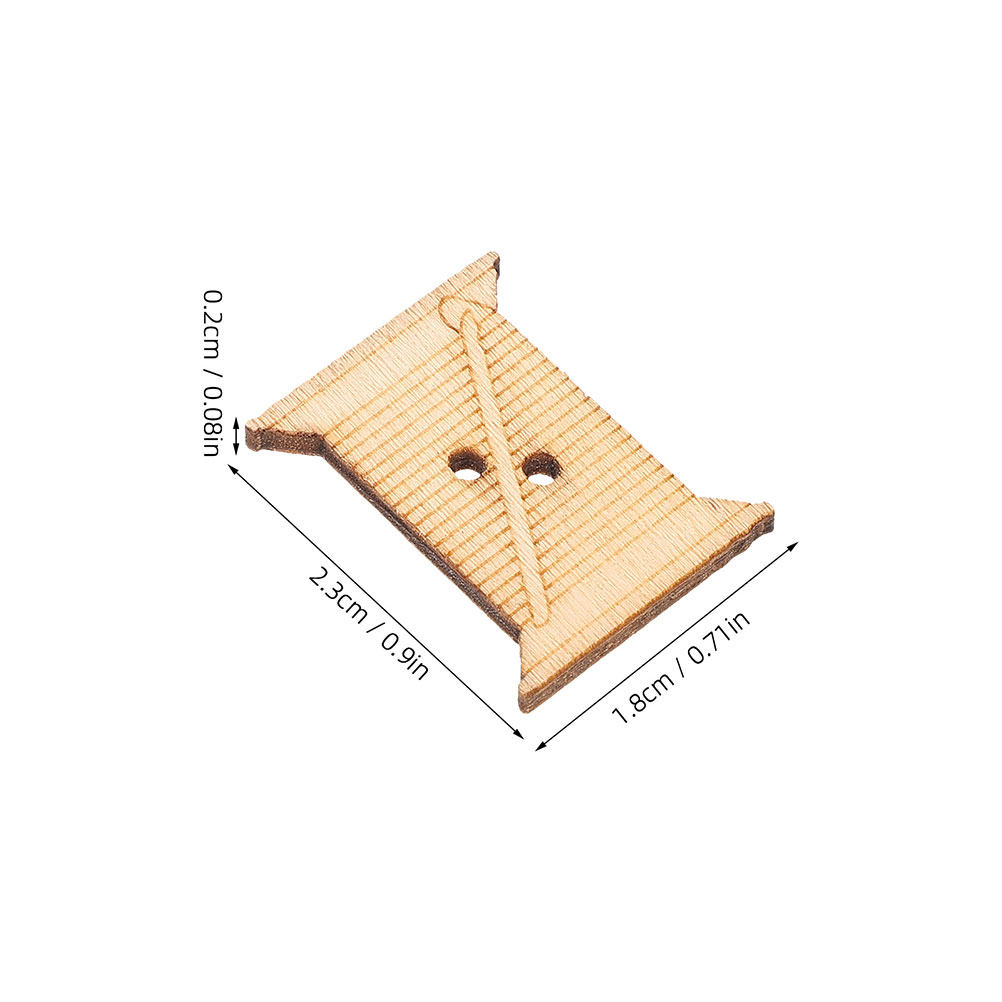 100Pcs Wooden Thread Winding B - đánh giá và giá Embroidery Craft