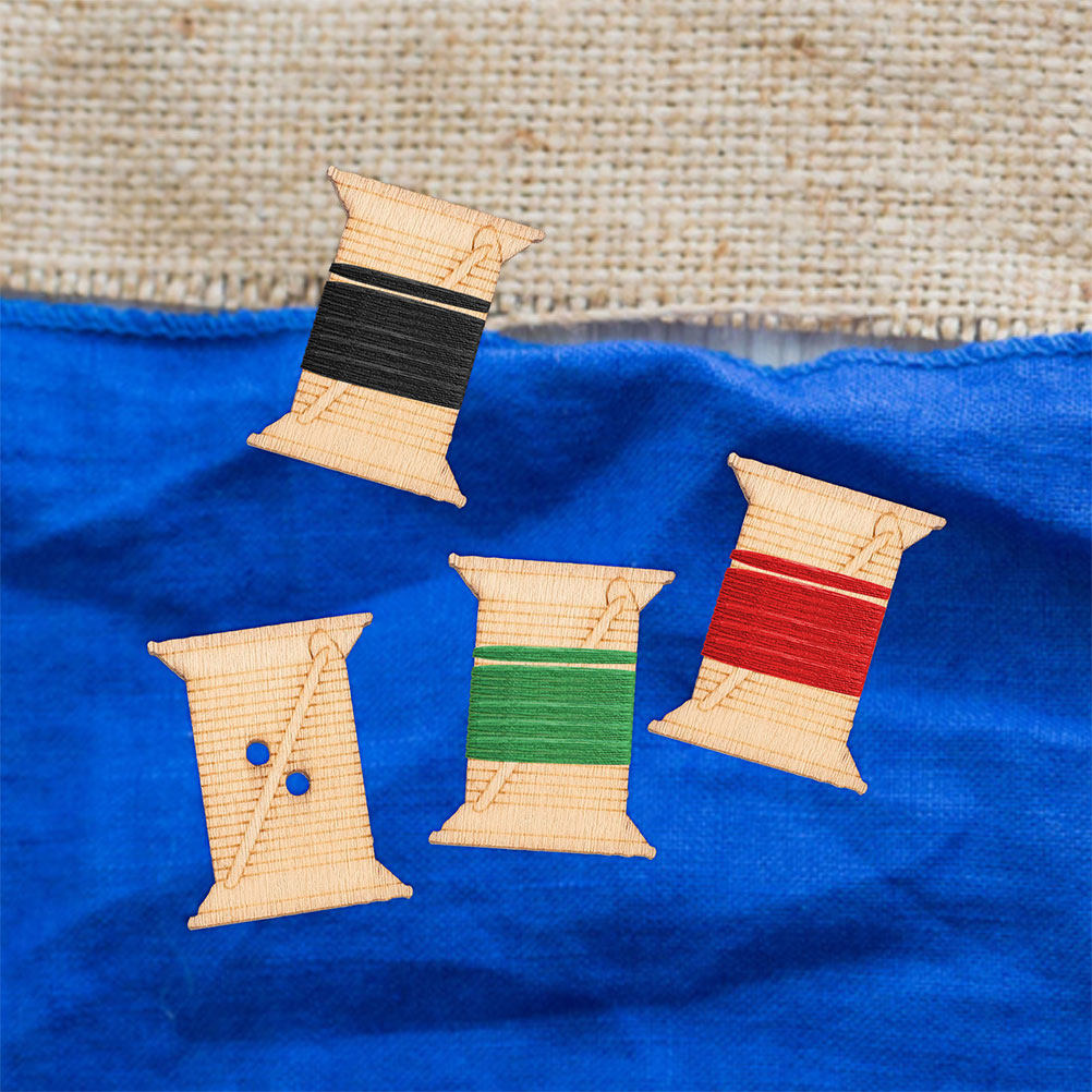 100Pcs Wooden Thread Winding B - đánh giá và giá Embroidery Craft
